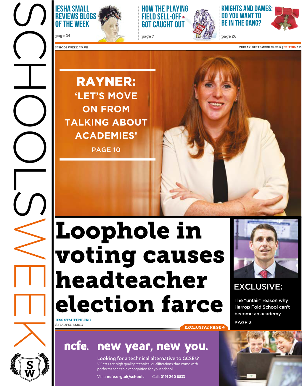 Loophole in Voting Causes Headteacher Election Farce