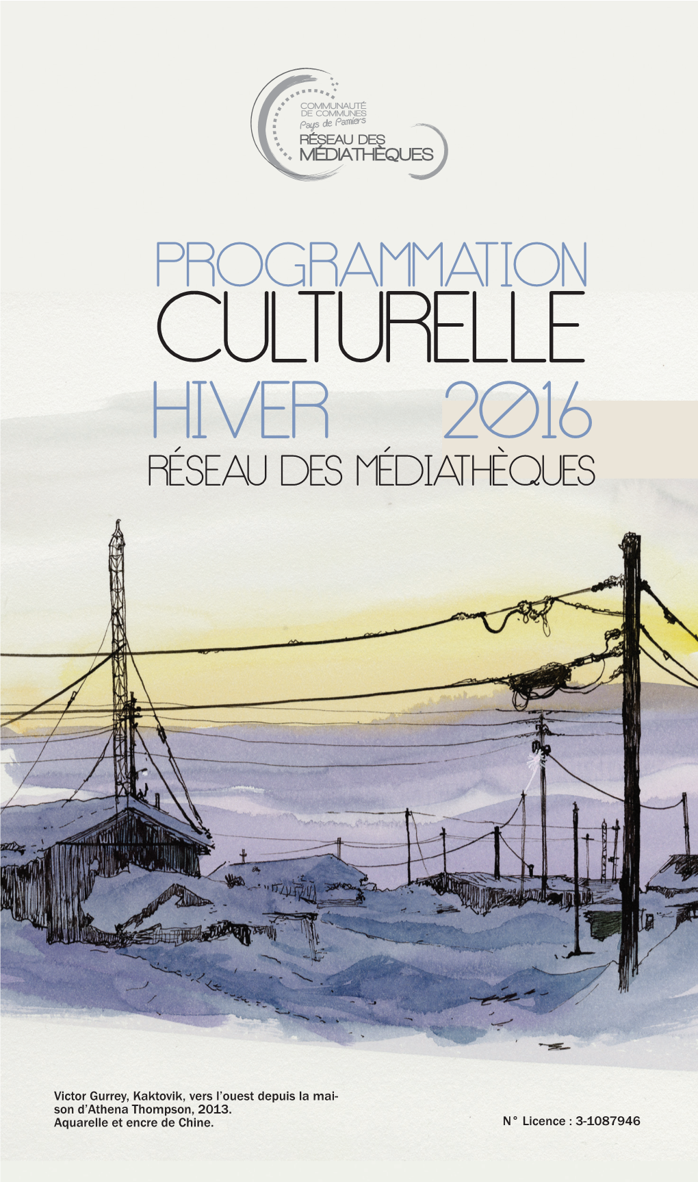 CULTURELLE HIVER 2016 Réseau Des Médiathèques