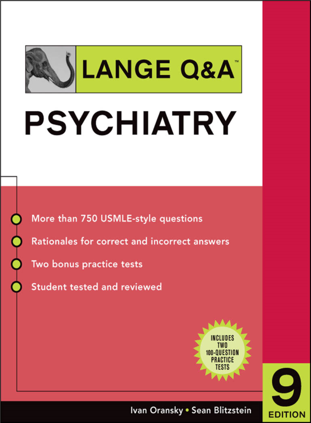 Lange Q & A. Psychiatry