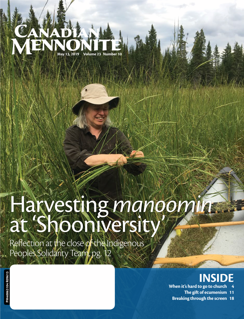 Harvesting Manoomin at 'Shooniversity'