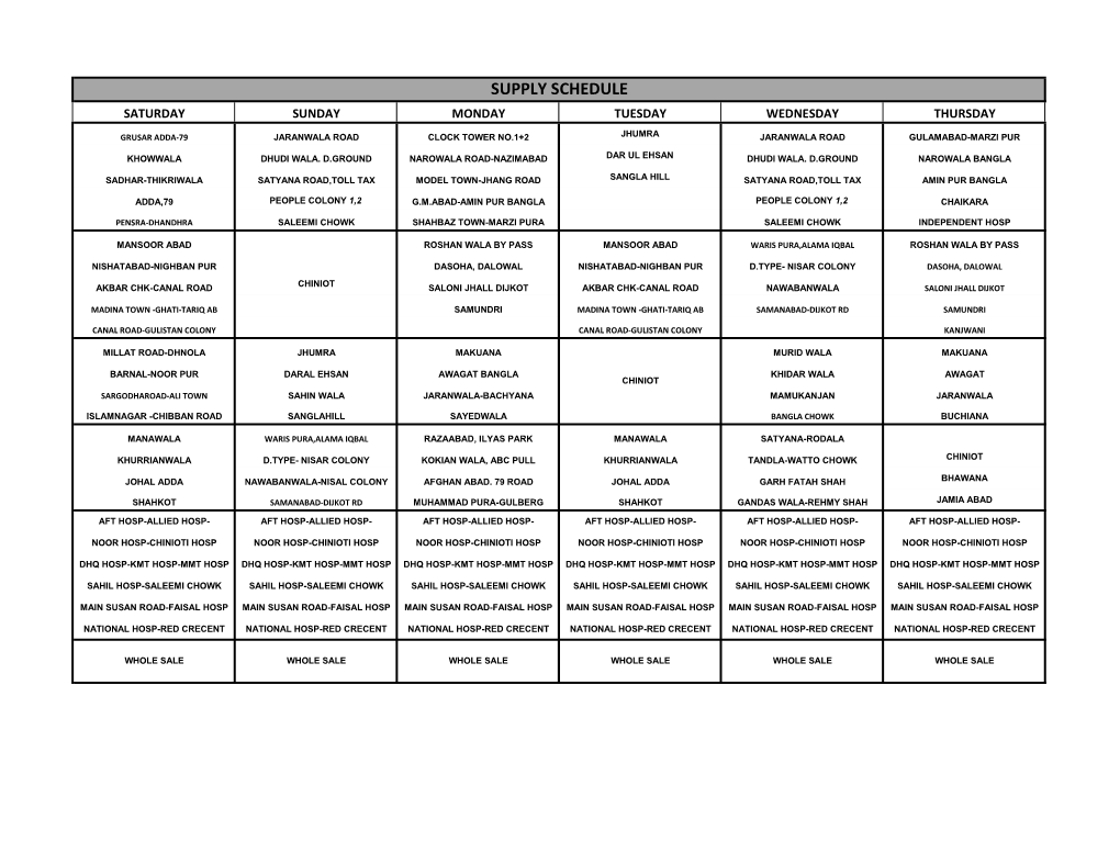 Mustafa & Sons-Supply Schedule.Xlsx