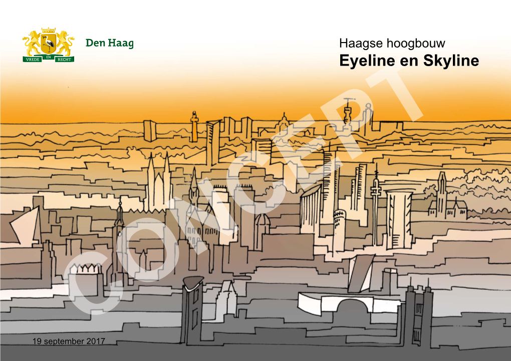 Haagse Hoogbouw Eyeline En Skyline