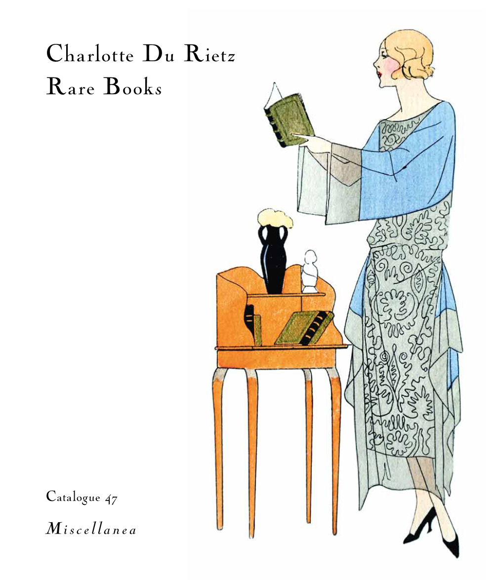 Charlotte Du Rietz Rare Books