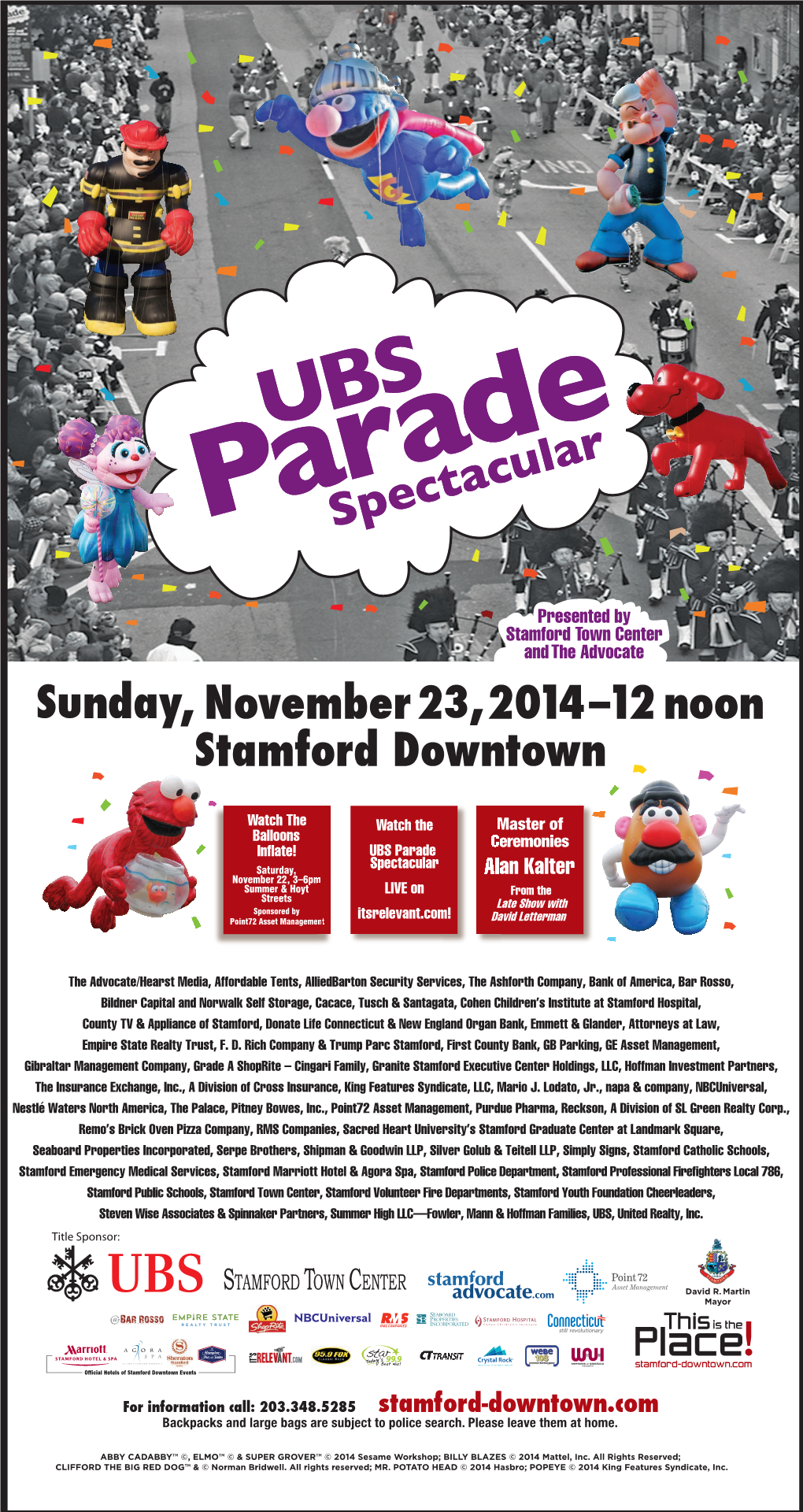 Watch the UBS Parade Spectacular LIVE on Itsrelevant.Com!