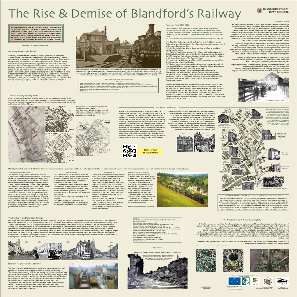 The Rise & Demise of Blandford's Railway