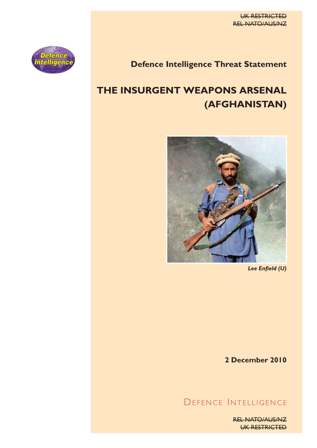 The Insurgent Weapons Arsenal (Afghanistan)