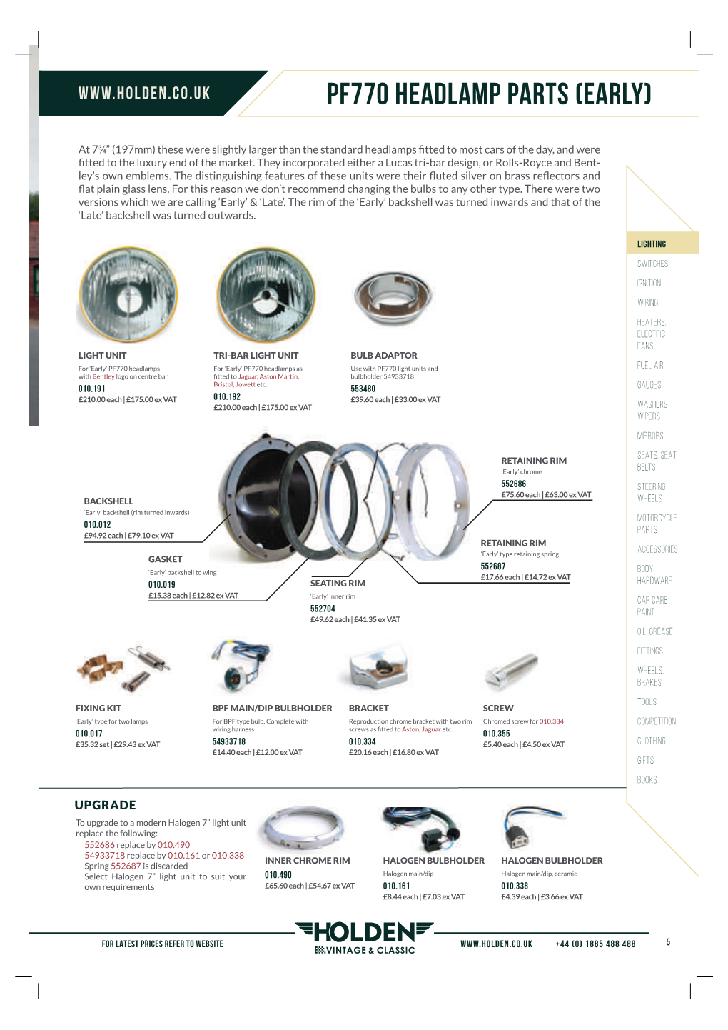 HVC Catalogue 2019 Lighting