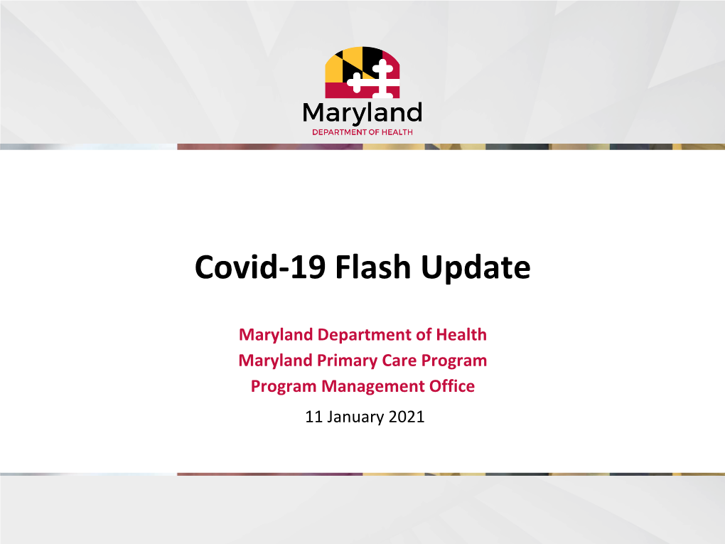 Covid-19 Flash Update