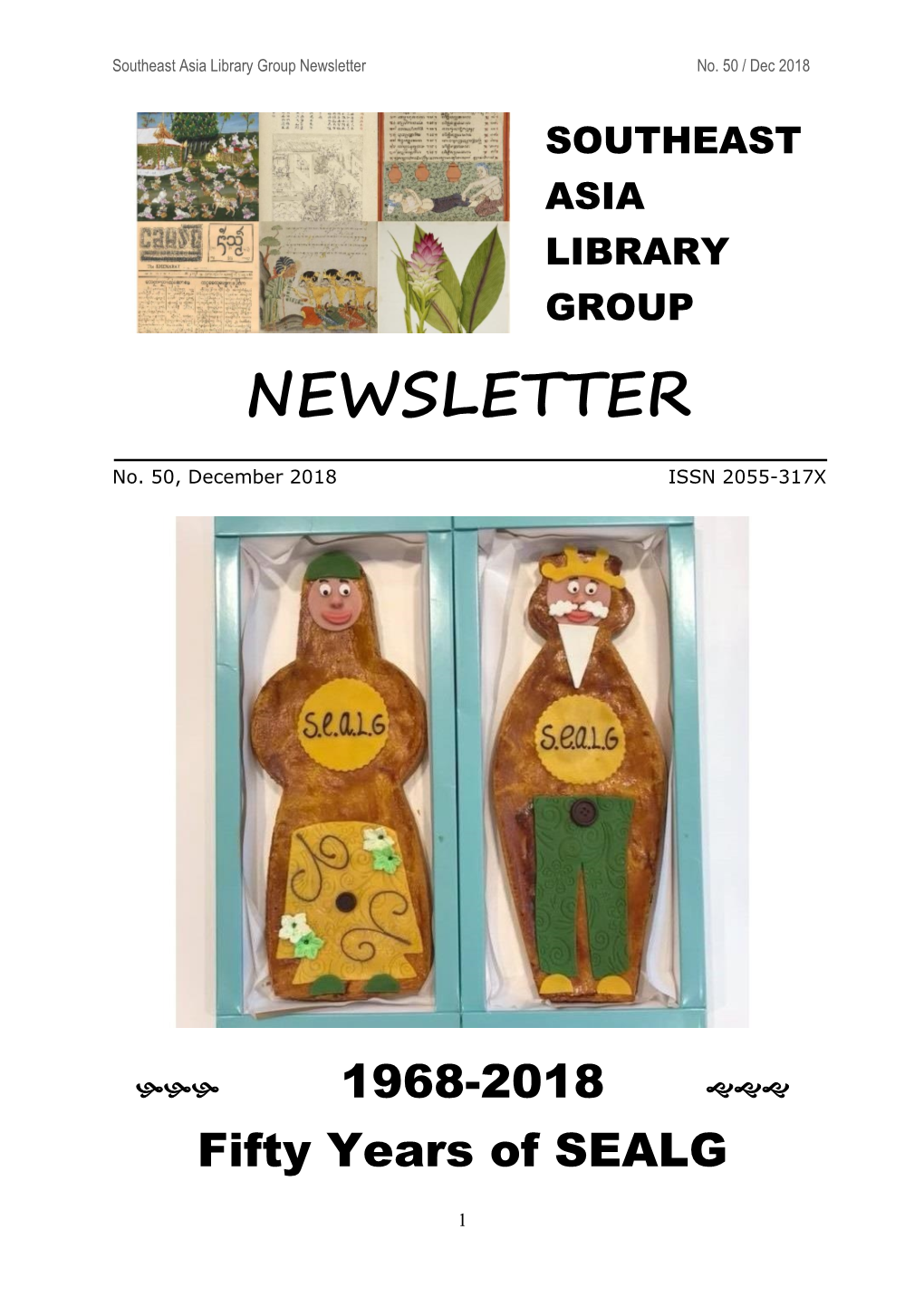 Southeast Asia Library Group Newsletter No