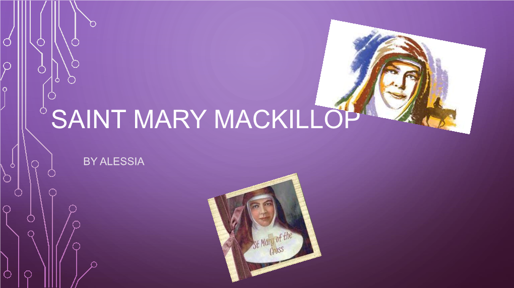 Saint Mary Mackillop