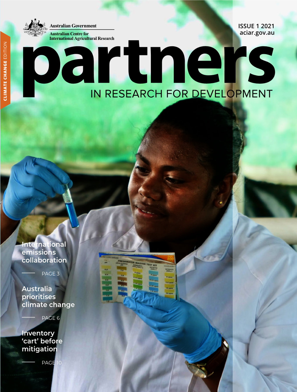 ACIAR Partners in Research for Development Magazine 2021 Issue 1