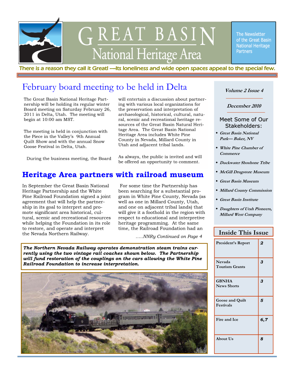 GBHAP News Dec. 2010