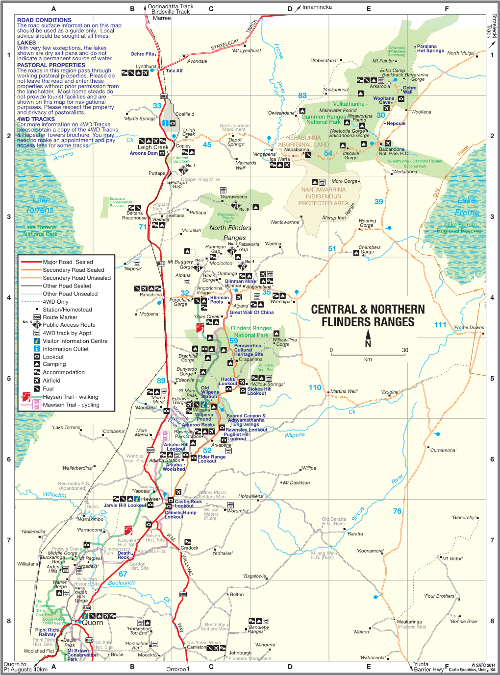 Central & Northern Flinders Ranges