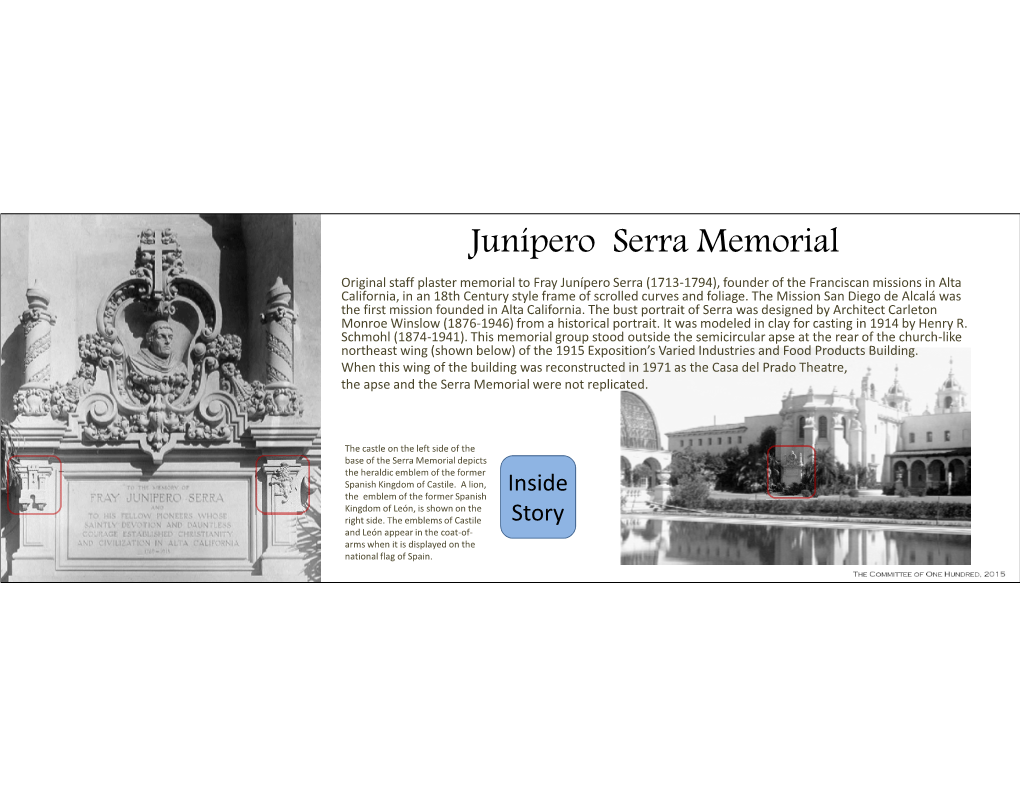 Junípero Serra Memorial