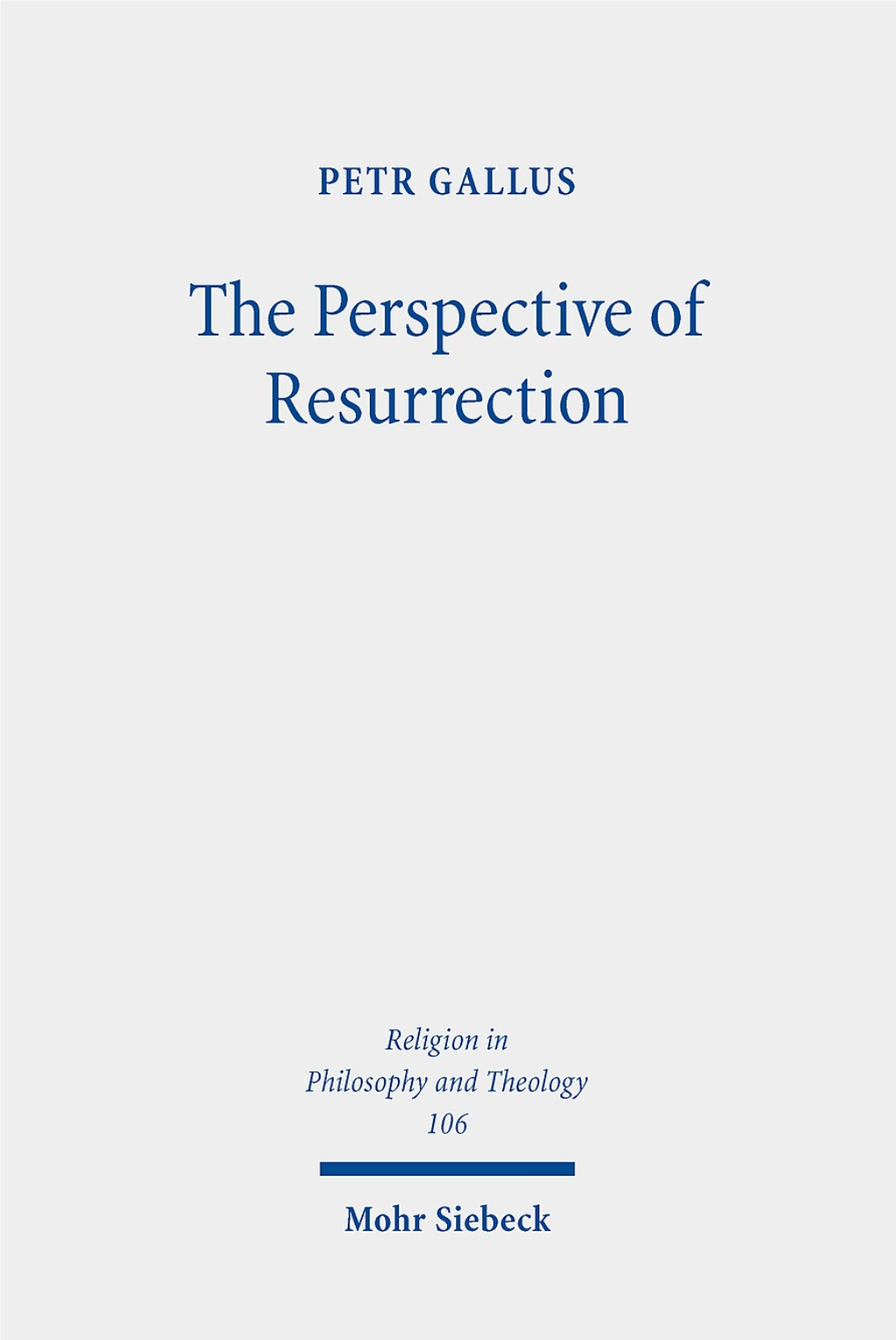 The Perspective of Resurrection