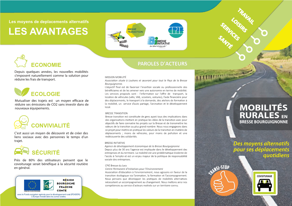 Mobilité Rurale En Bresse