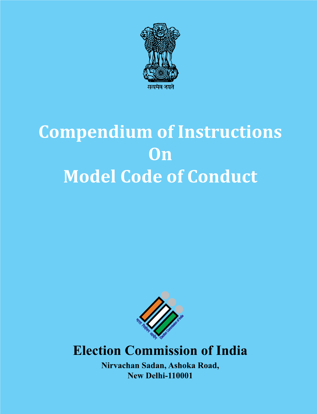Compendium of Instructions on Model Code of Conduct