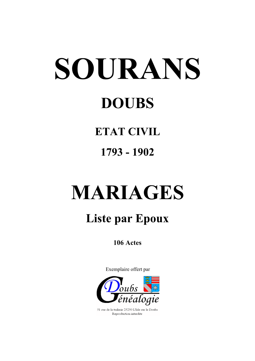 SOURANS Impr