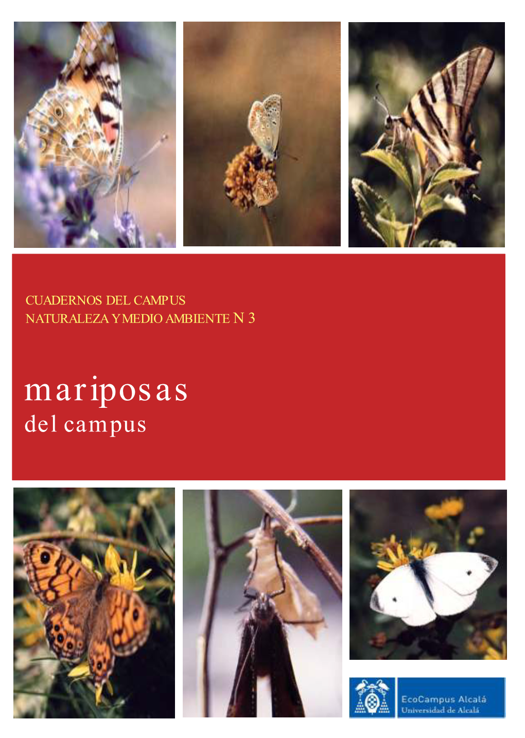 Mariposas Del Campus CUADERNOS DEL CAMPUS NATURALEZA Y MEDIO AMBIENTE Nº 3