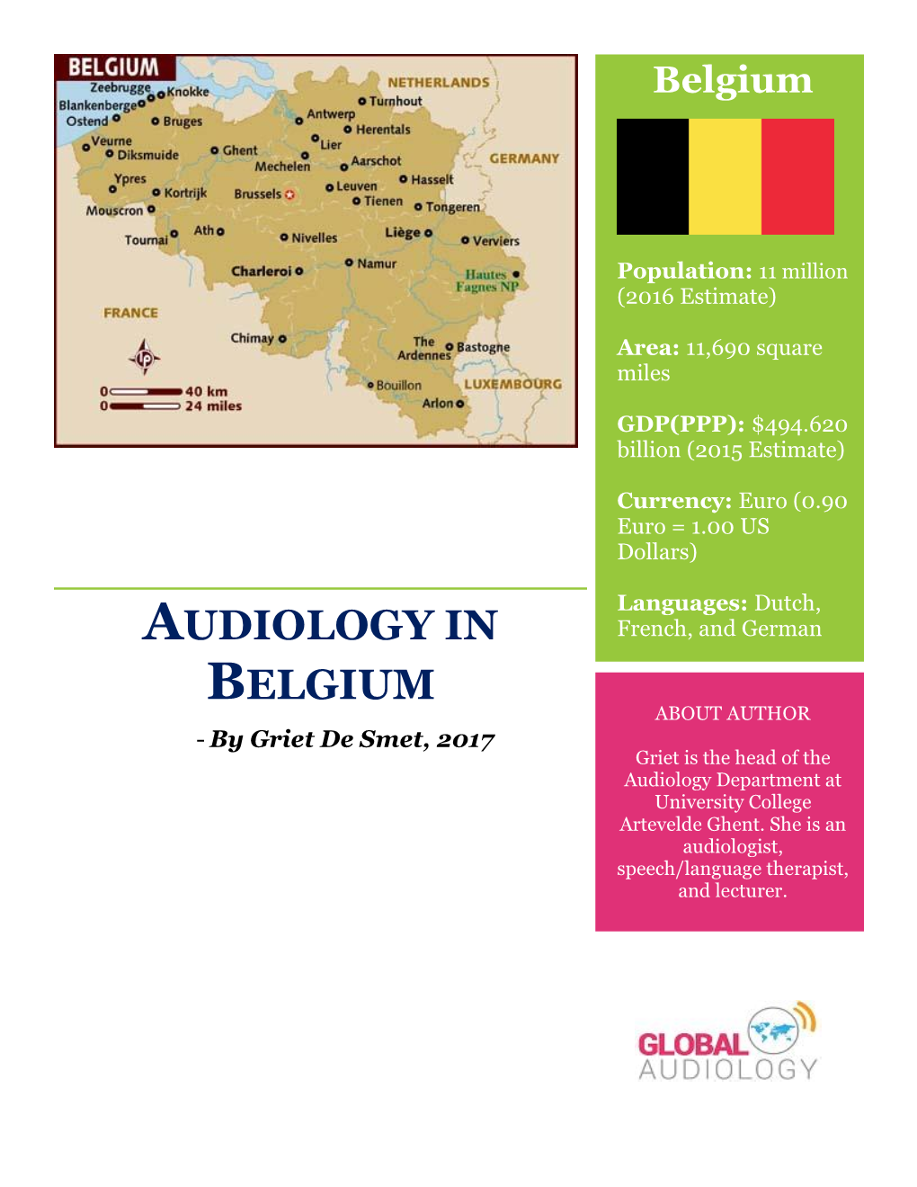 Audiology in Belgium