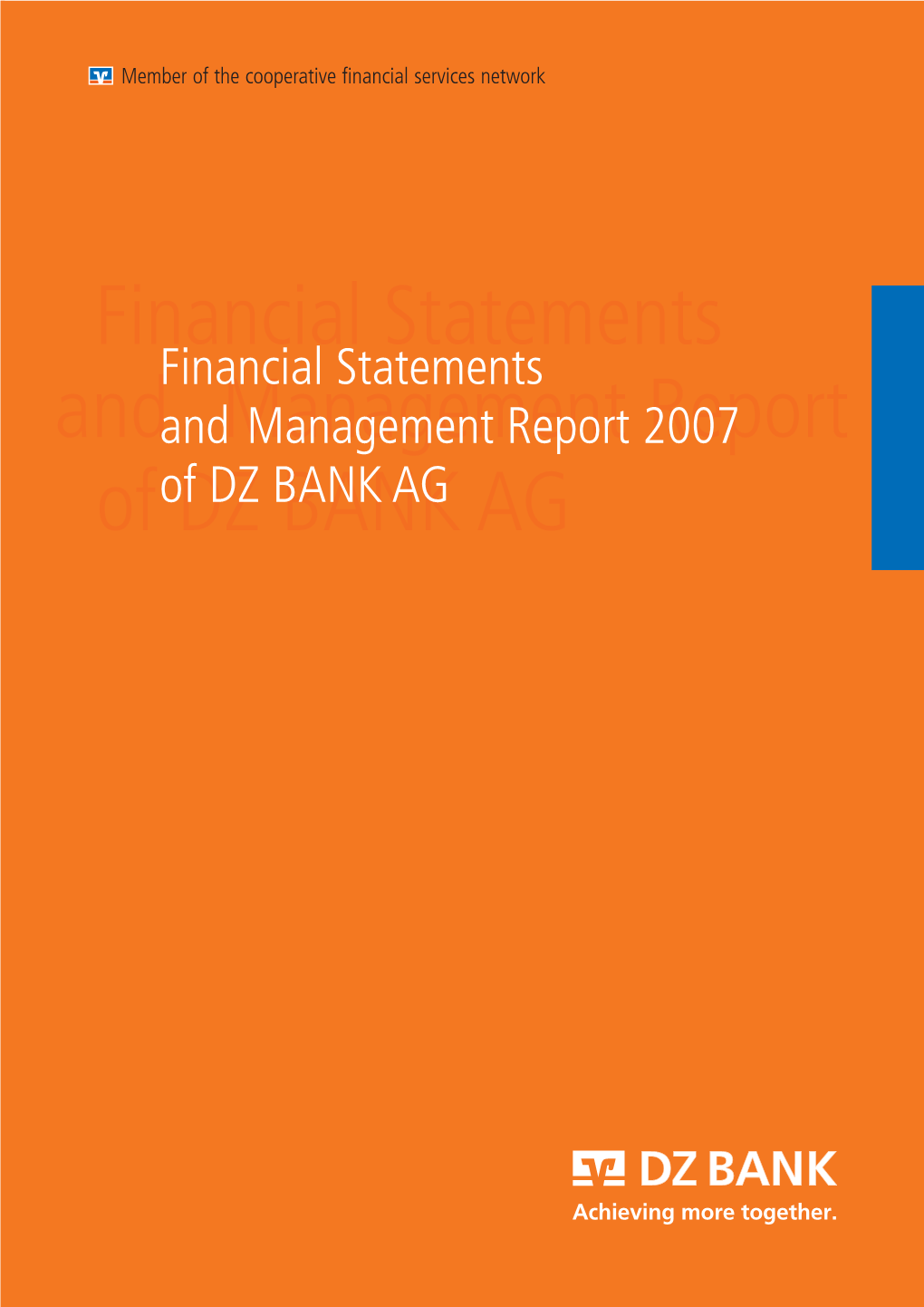 Financial Statements and Management Report of DZ BANK AG