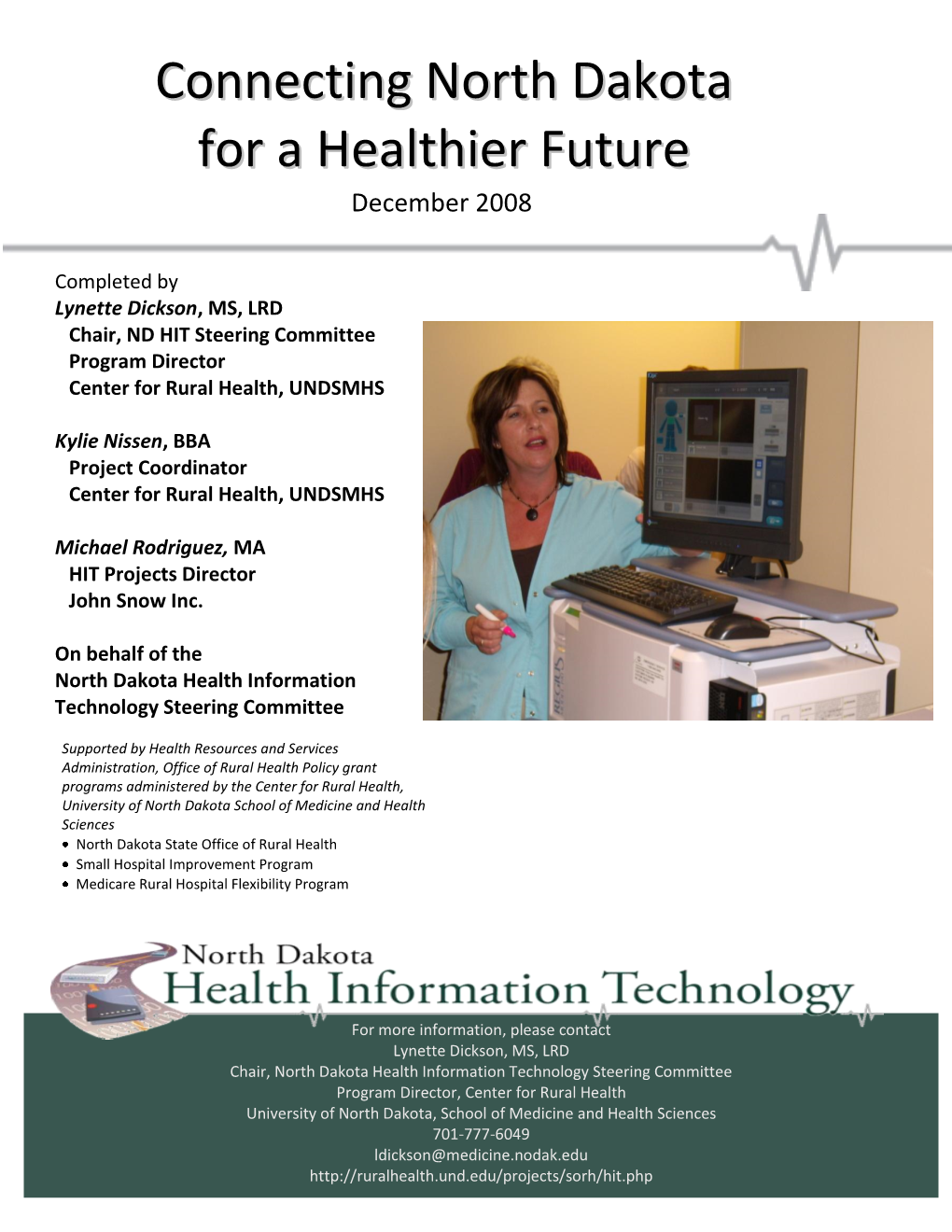 Connecting North Dakota for a Healthier Future 2