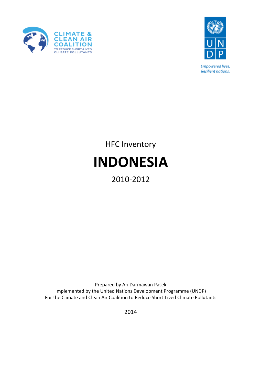 Indonesia 2010-2012