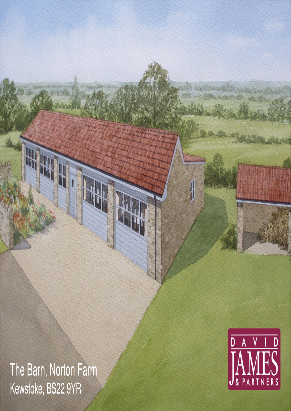 The Barn, Norton Farm Kewstoke, BS22 9YR Area and Post Code