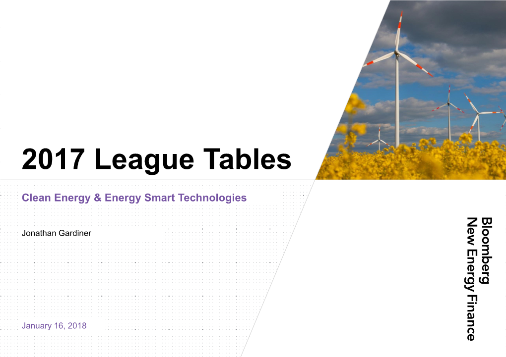 2017 League Tables