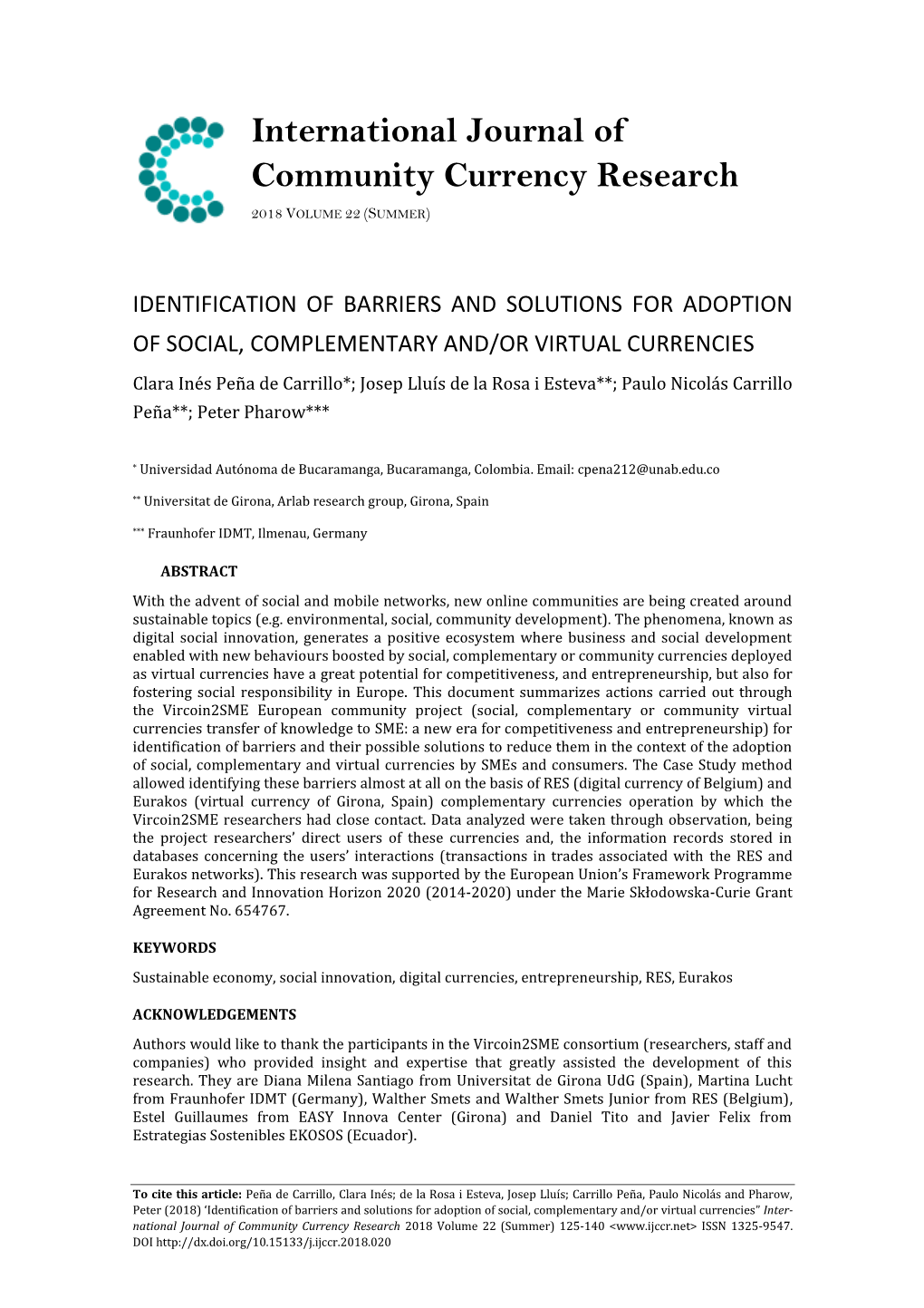 Identification of Barriers and Solutions for Adoption of Social