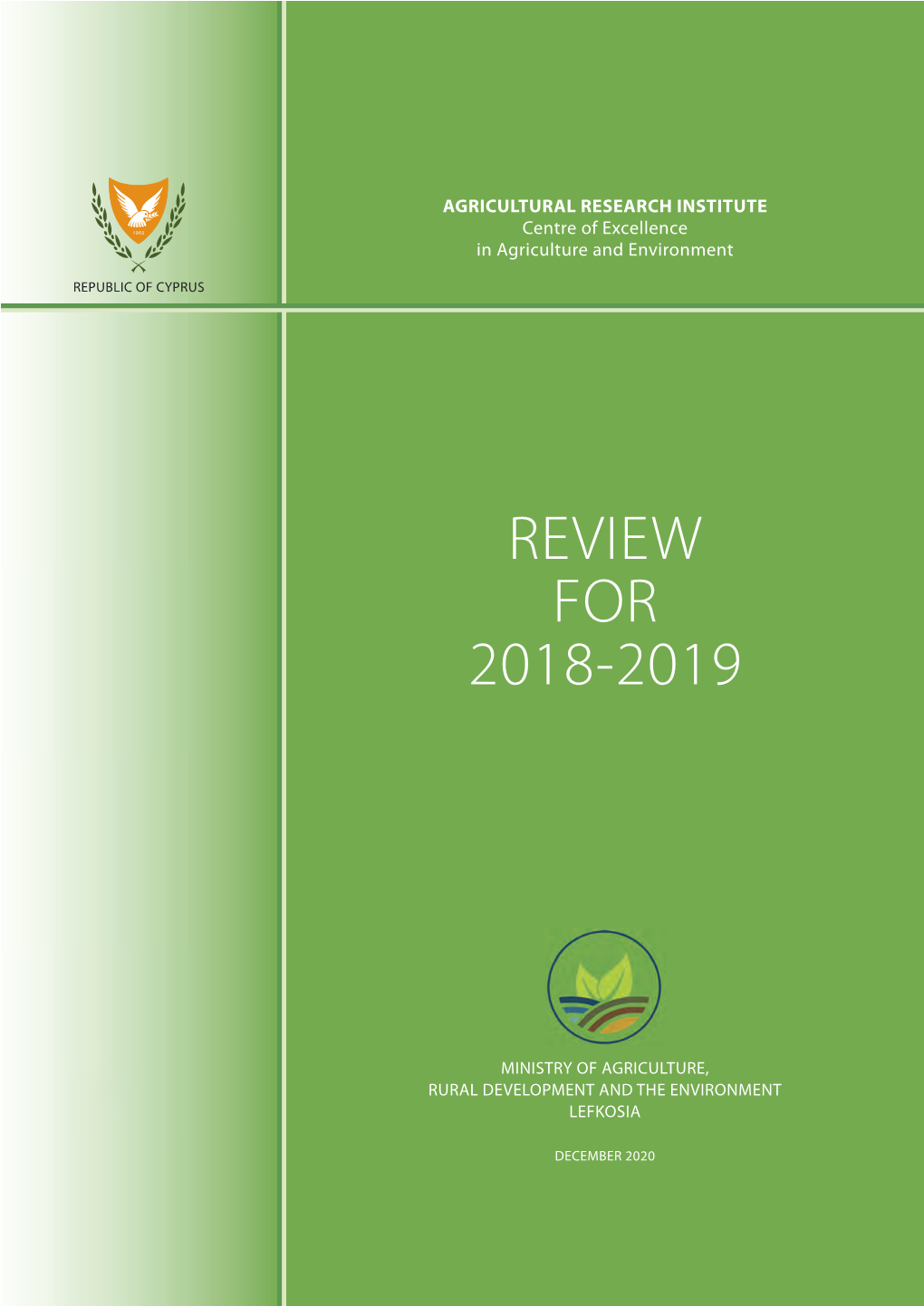 Publication of the ARI Biennial Review for 2018-2019