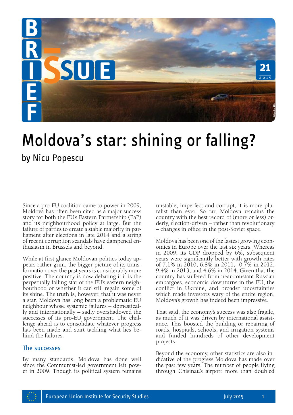 Moldova's Star: Shining Or Falling?