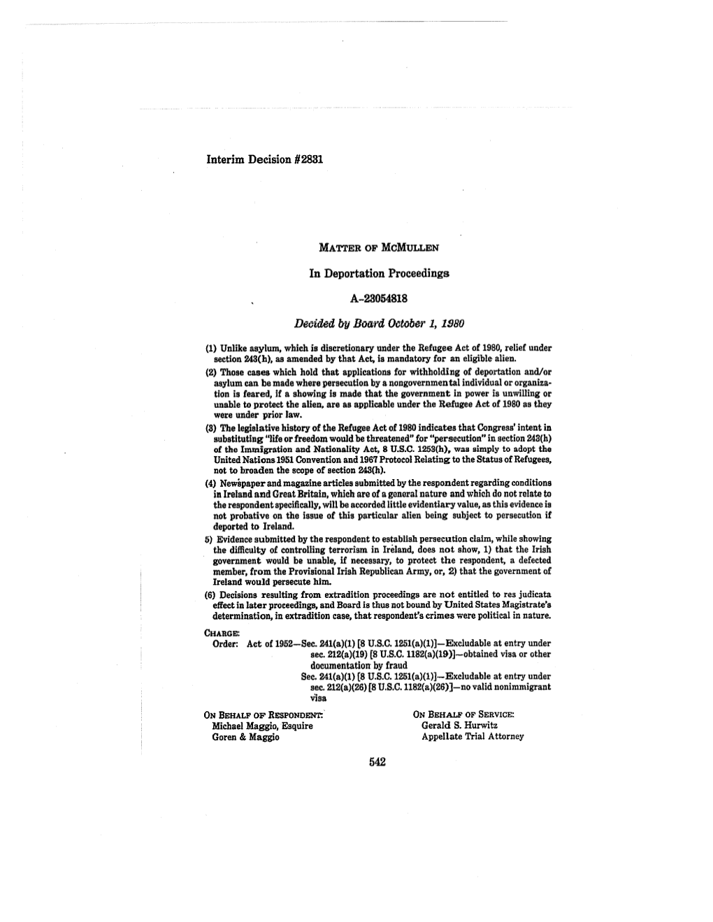 MATTER of MCMULLEN in Deportation Proceedings A-23054818