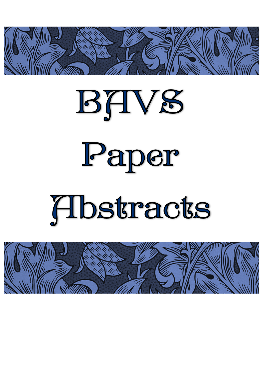 You Can Read and Download Abstract Booklet Here