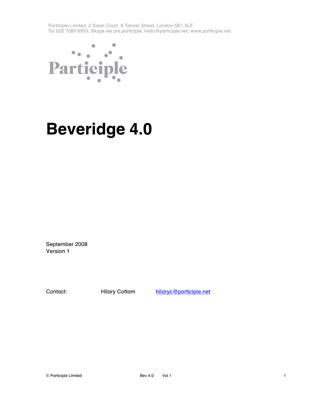 Beveridge 4.0