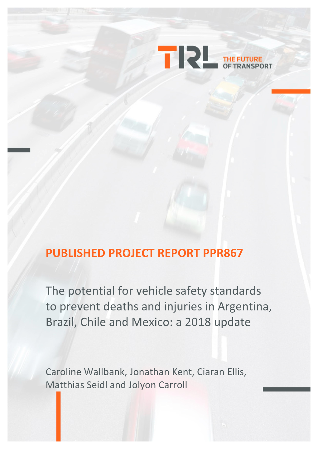 Published Project Report Ppr867