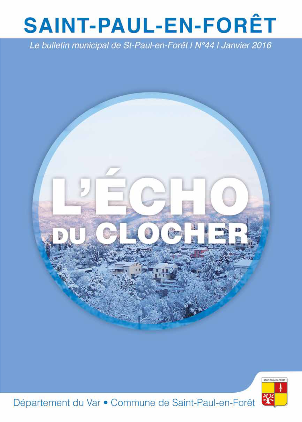 44 Écho Du Clocher Janvier 2016