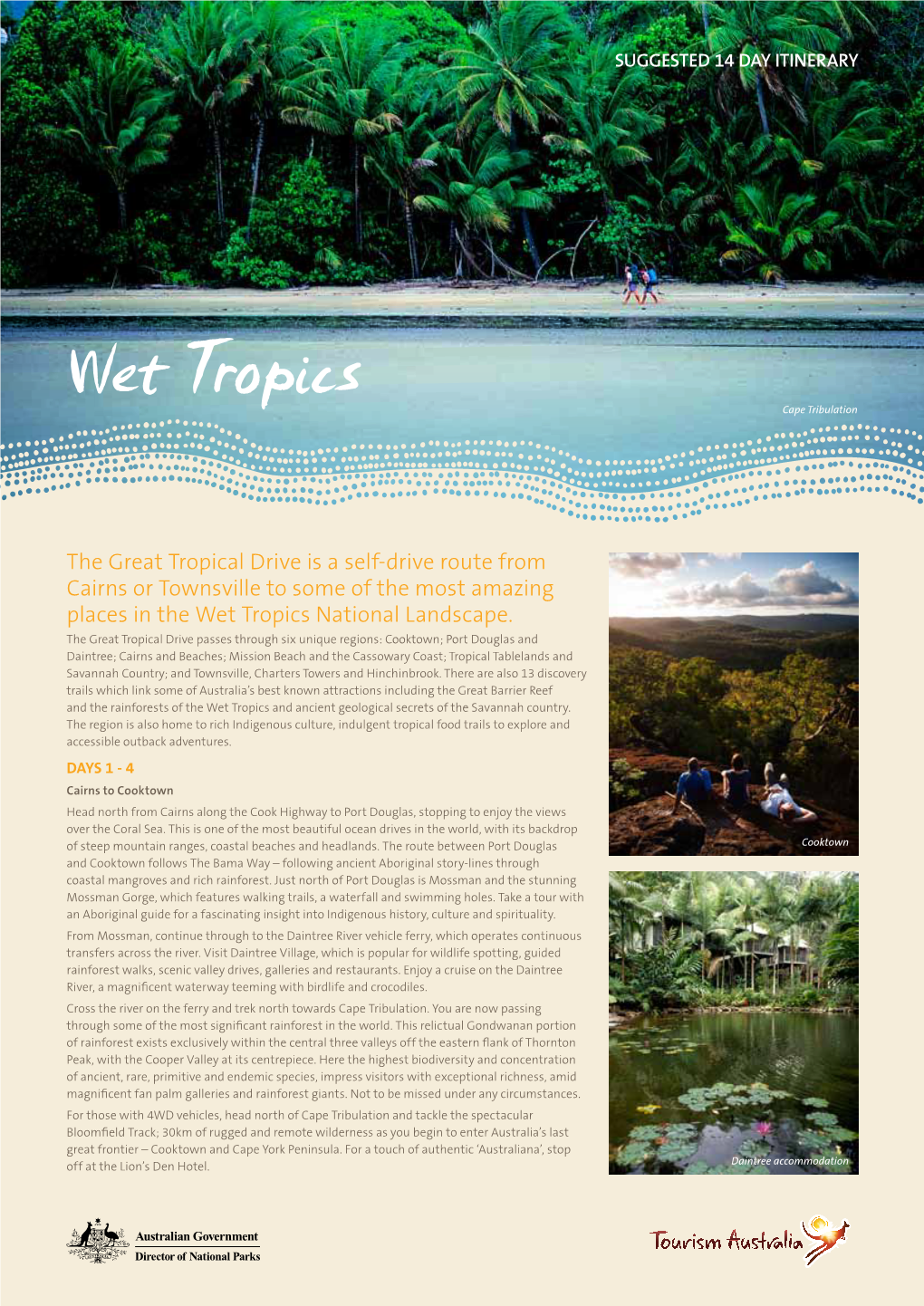 Wet Tropics Cape Tribulation