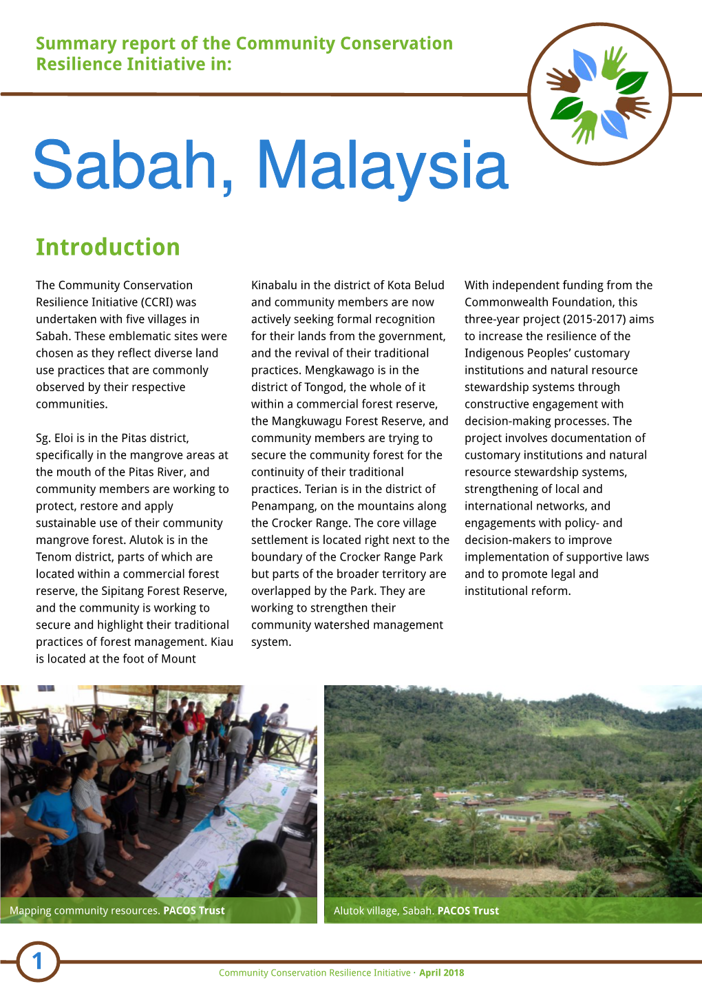 Sabah, Malaysia Introduction