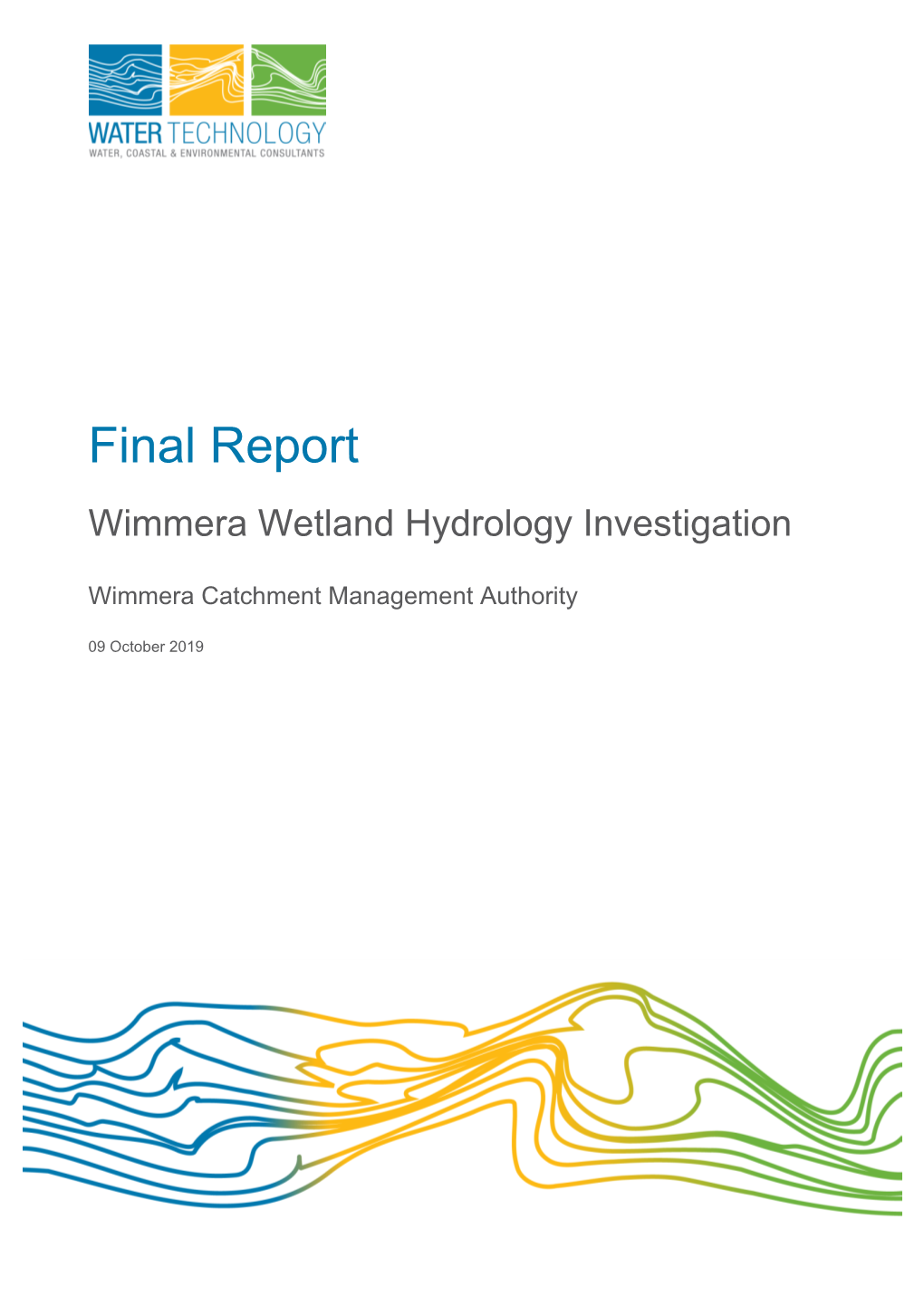 Wimmera Wetland Hydrology Investigation