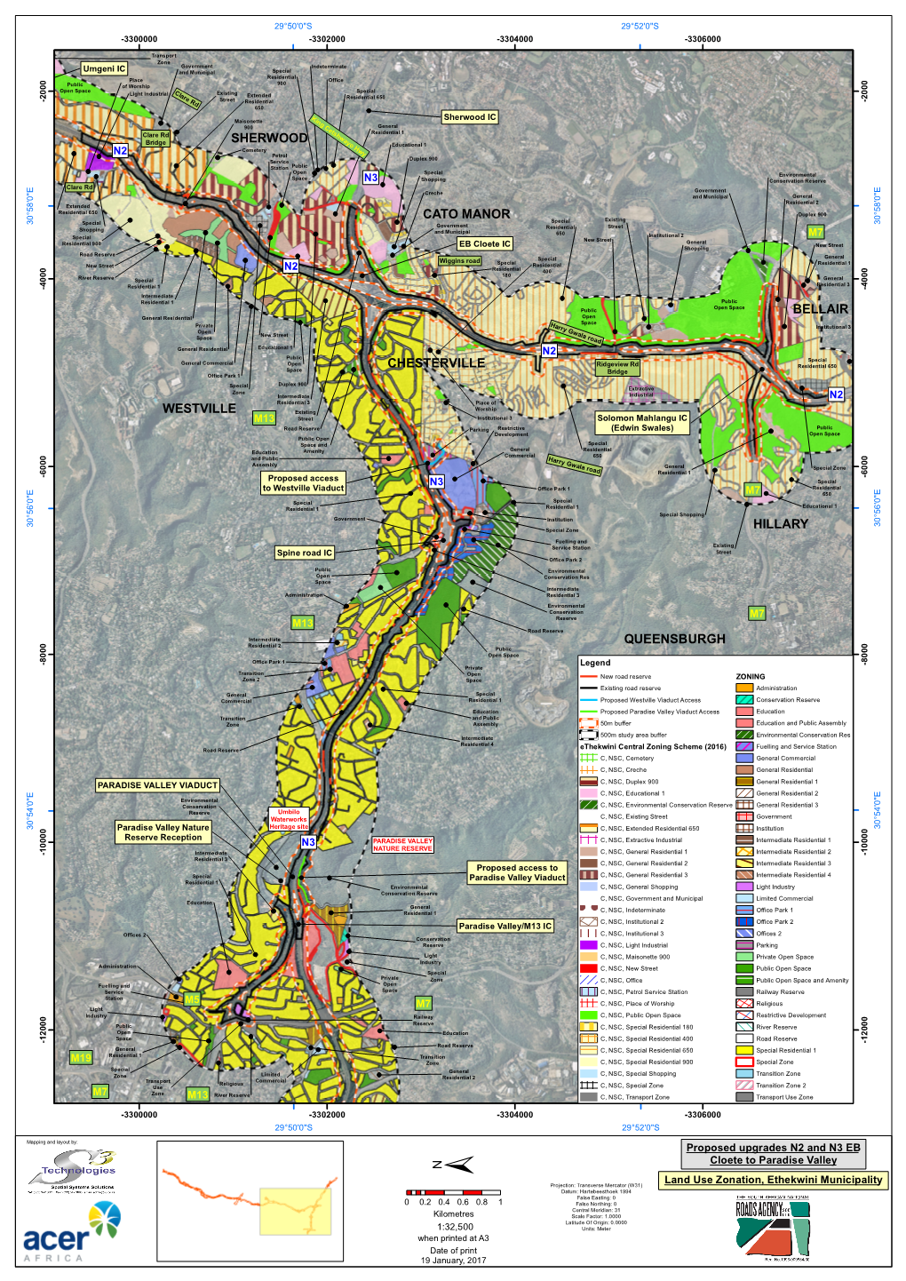 C1 BA1 Land Use & Zonation