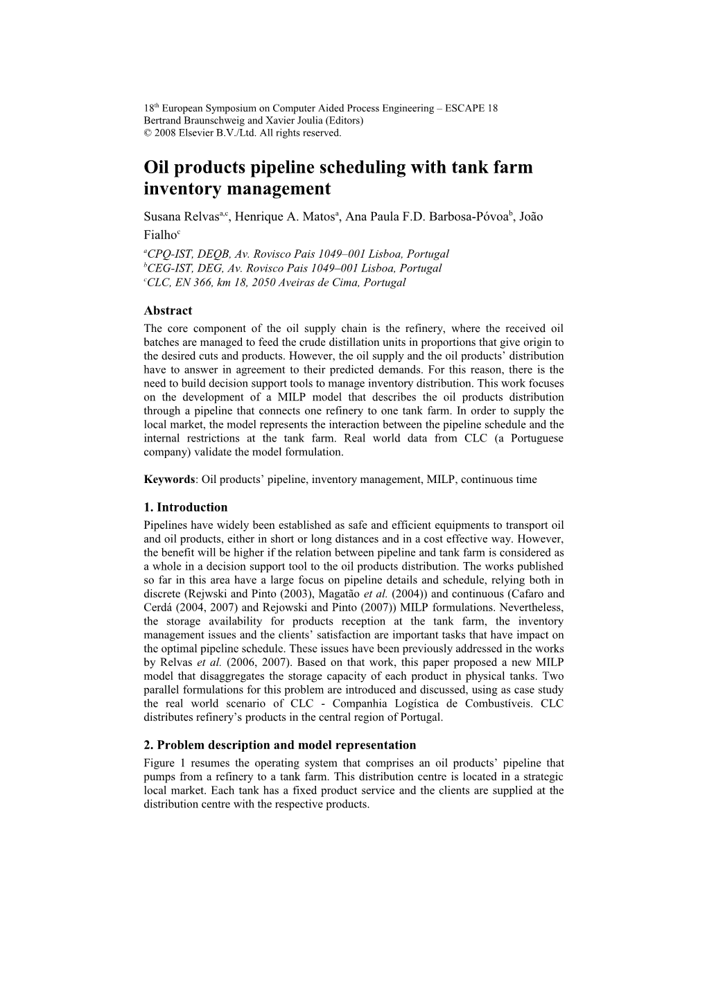 Oil Products Pipeline Scheduling with Tank Farm Inventory Management