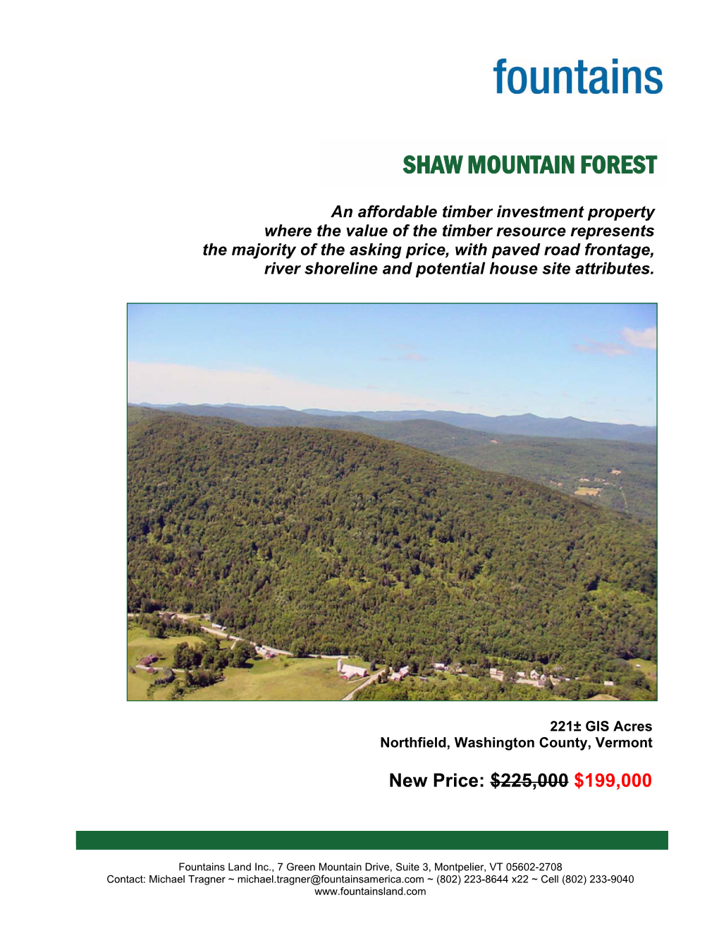 Shaw Mountain Forest