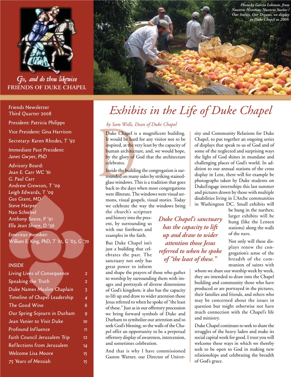 Friends of the Chapel Newsletter 3Rd 08.Indd