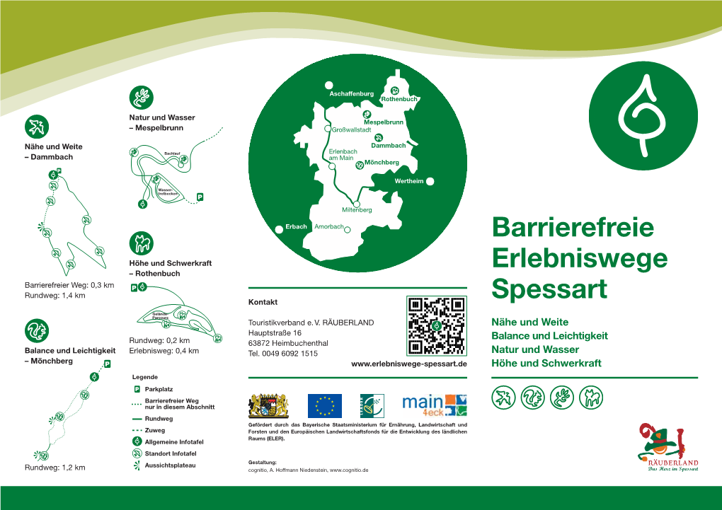 Barrierefreie Erlebniswege Spessart