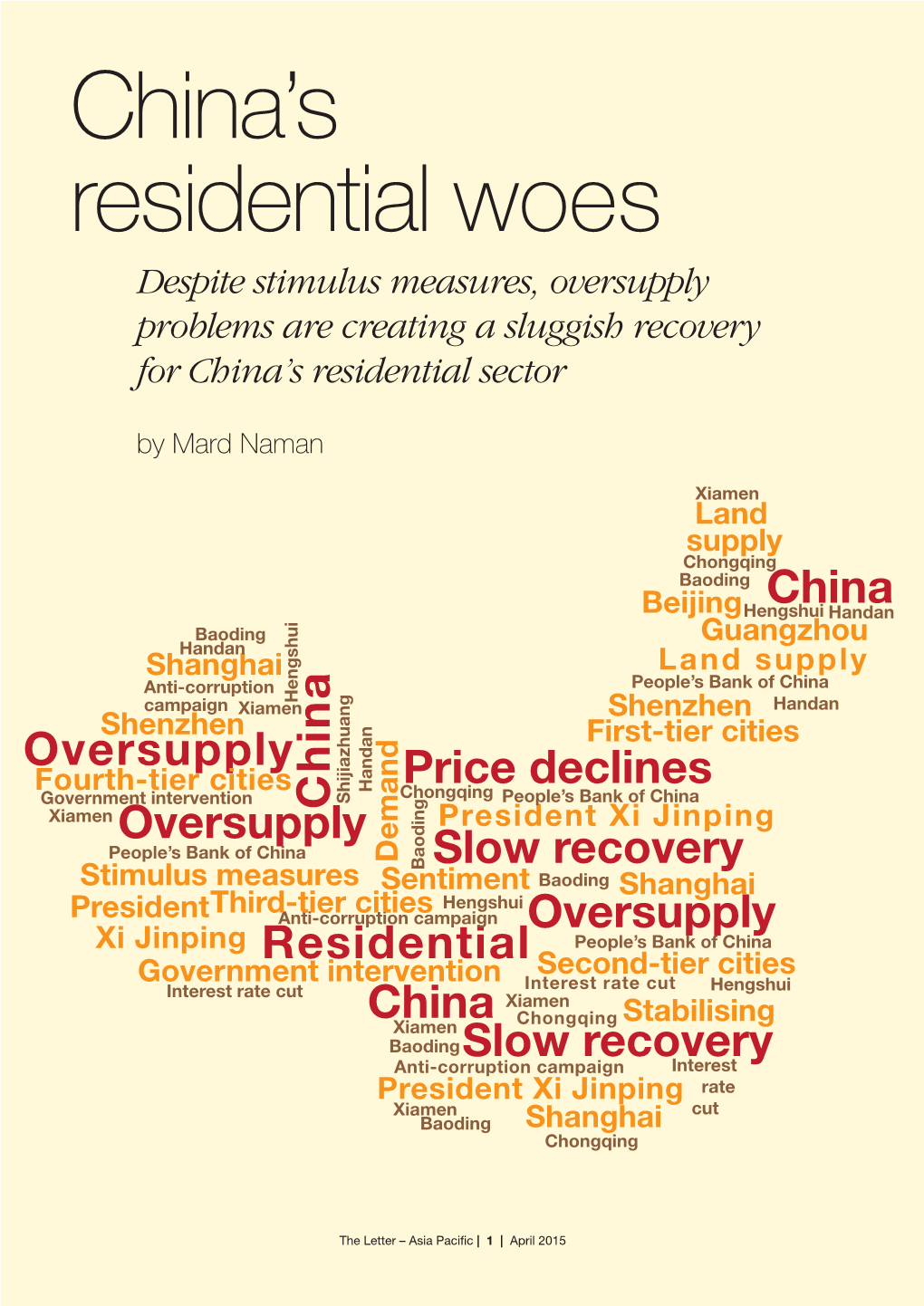China's Residential Woes