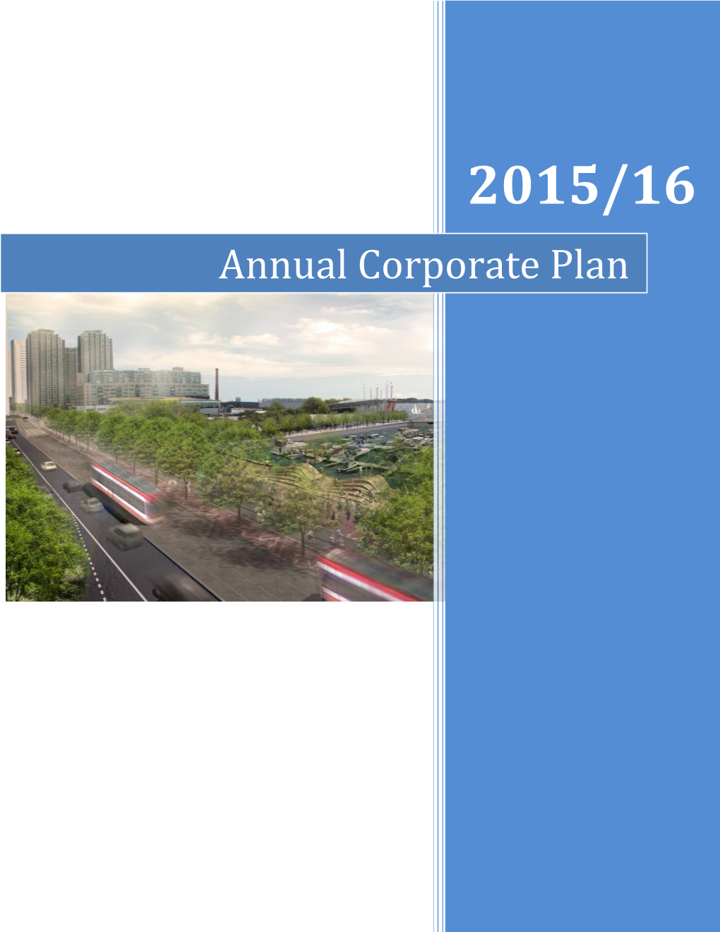 Waterfront Toronto Annual Corporate Plan