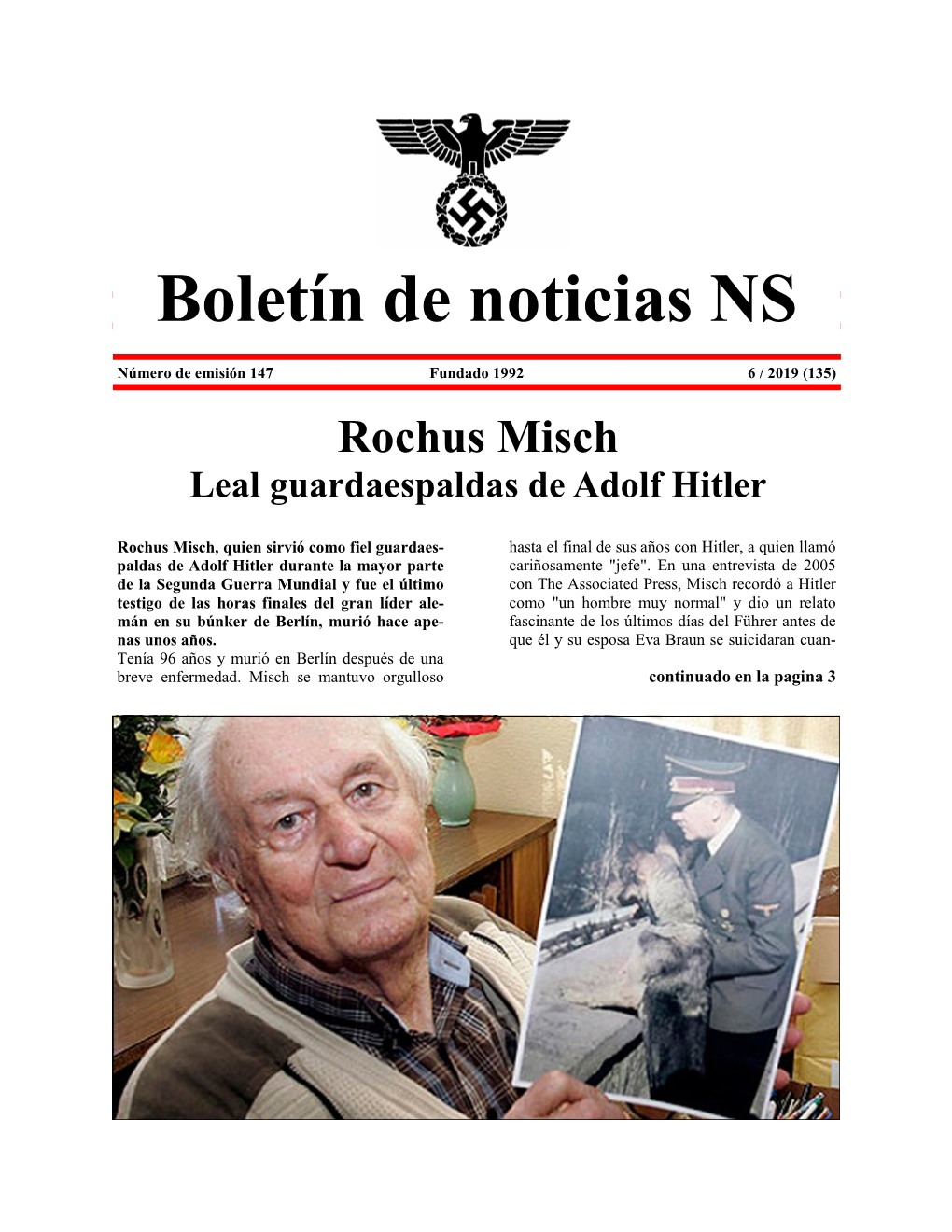 Boletín De Noticias NS