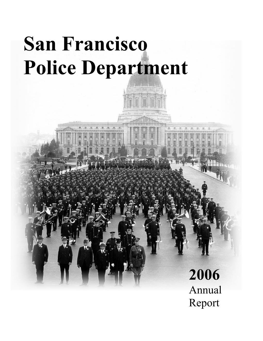 2006 Annual Report Table of Contents