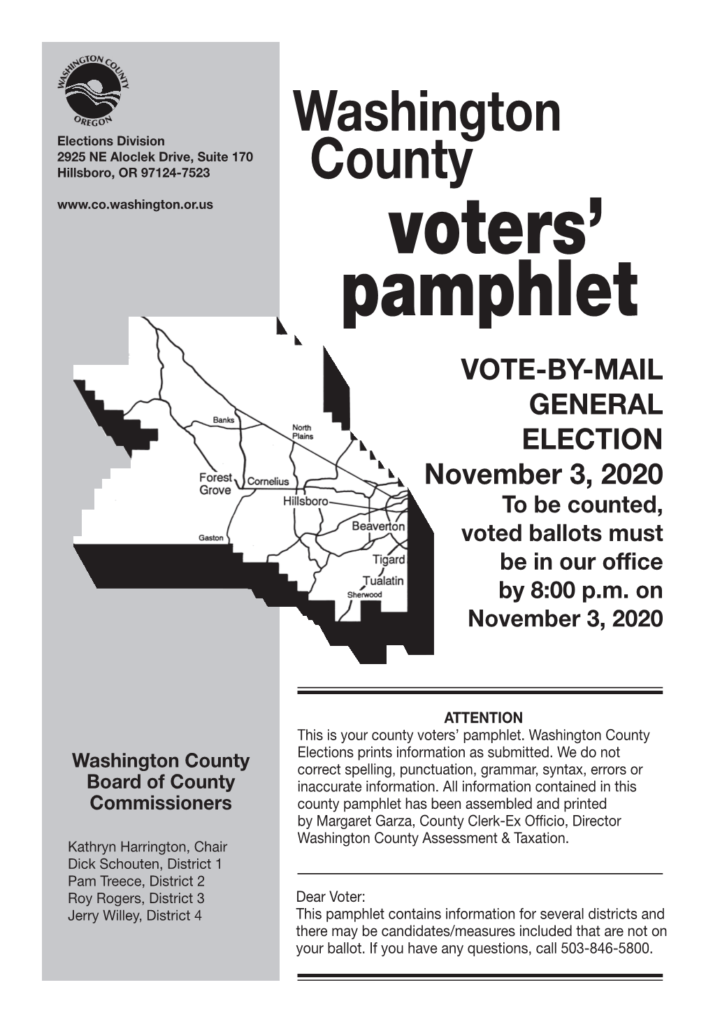 Voters' Pamphlet